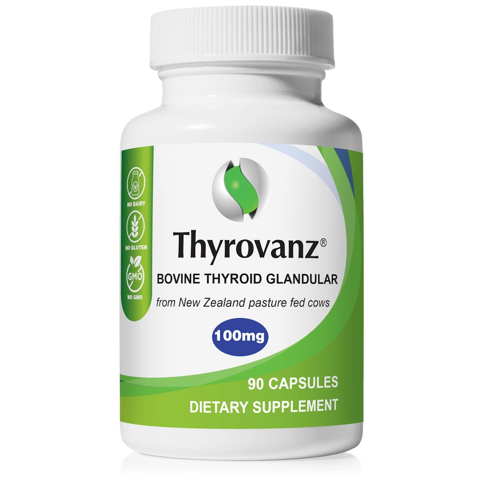 Thyrovanz 100mg Thyroid Supplement