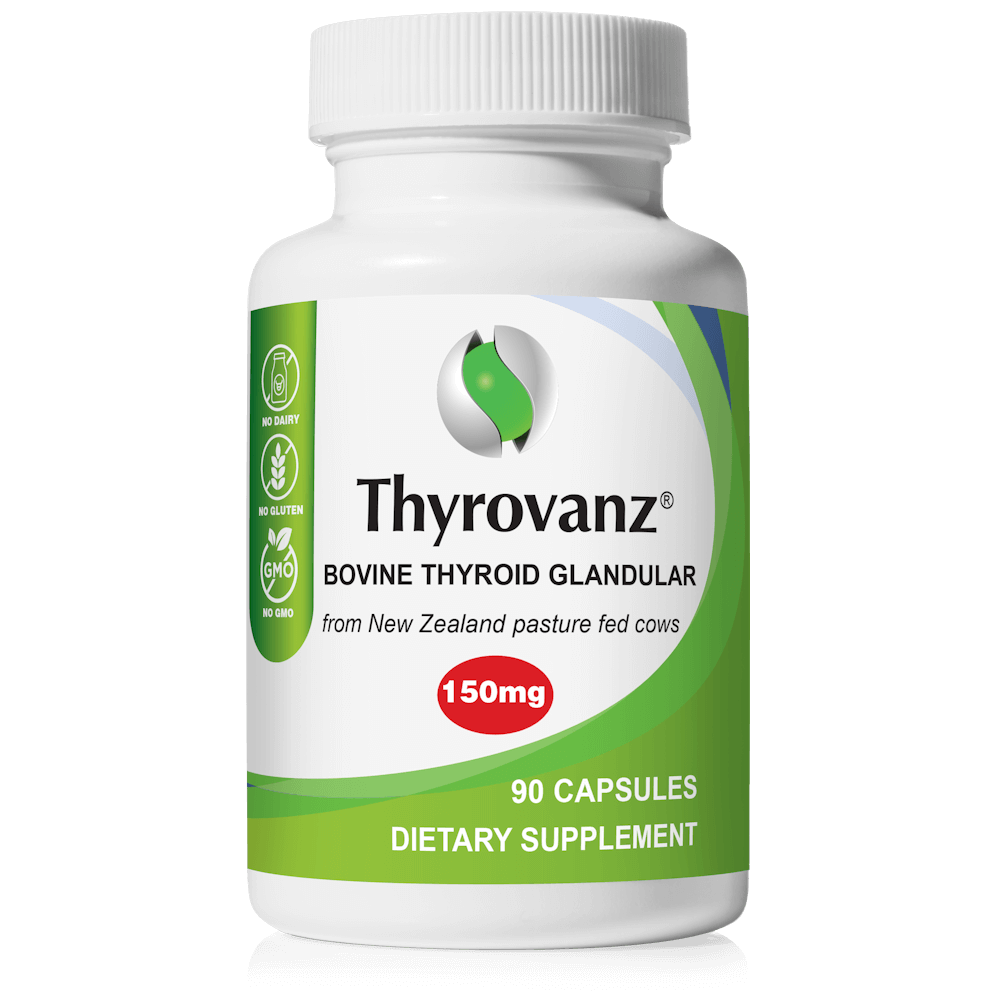 Thyrovanz 150mg Thyroid Supplement