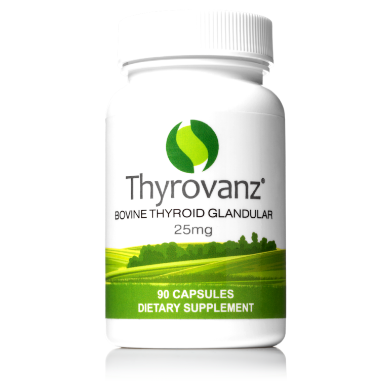 Thyrovanz® 25mg Thyroid Supplements