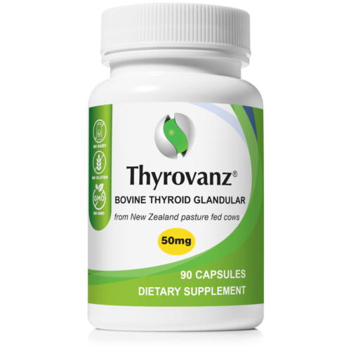 Thyrovanz 50mg Thyroid Supplement
